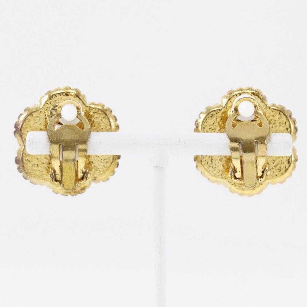CHANEL Earring vintage Plated Gold 17.4g Women - Picture 5 of 8